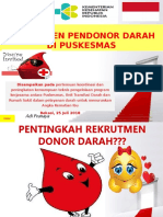 Ok 1. Presentasi Rekrutmen Darah DR Adi 25 Juli 18 Use