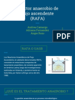 Reactor Anaerobio de Flujo Ascendente (RAFA)