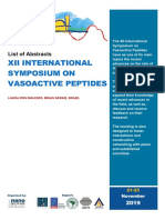 Annals of XII International Symposium On Vasoactive Peptides