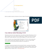CARA INSTAL DAN AKTIVASI PHOTOSHOP CC