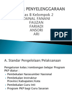 Standar Penyelenggaraan Tugas (PKP)
