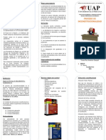 Triptico de Derecho Procesal Constitucional