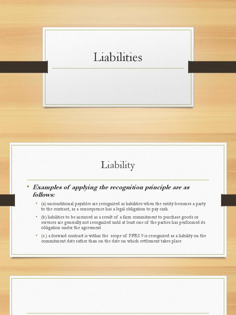Chapter 11 Liabilities | PDF