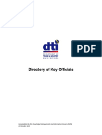 Department of Trade and Industry Directo