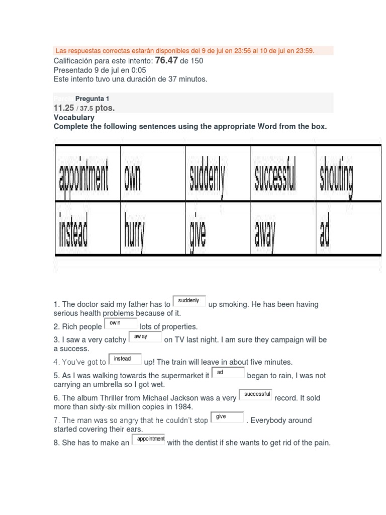 Parcial Ingles Intento 1 PDF