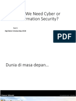 Sesi 1 - Why We Need Cybersecurity