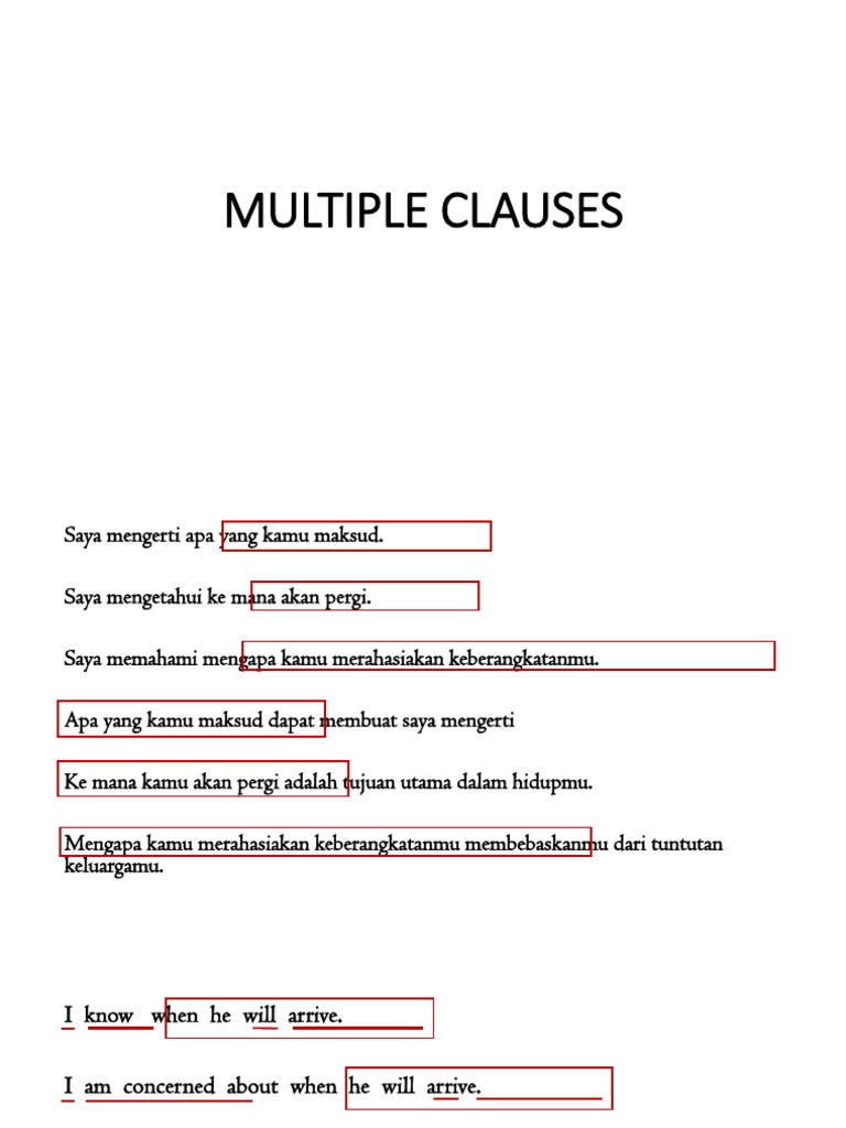 Understanding Multiple Clauses | PDF | Spaceflight | Pollution