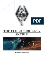 Skyrim Enchantment Codes