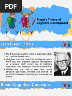 Piaget's Theory of Cognitive Development