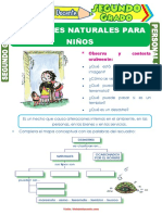 Desastres Naturales para Niños para Segundo Grado de Primaria