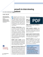 A Practical Approach To Interviewing A Somatizing Patient: Douglas J. Opler, MD