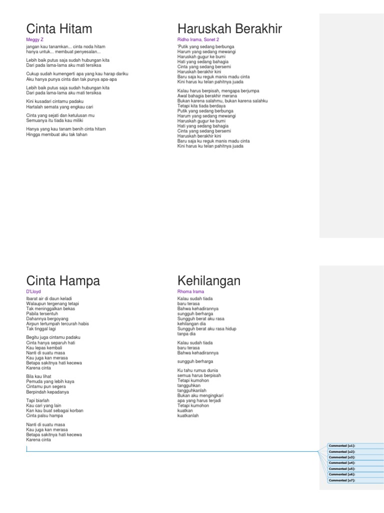 Lirik Lagu Lomba Pdf