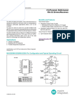 MAX220-MAX249 +5V-Powered, Multichannel RS-232 Drivers/Receivers