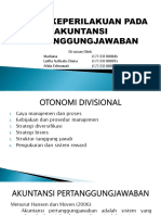 Aspek Keperilakuan Pada Akuntansi Pertanggungjawaban - Kelompok 5 - A2