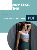 Workout Like Kristina: BBK New and Improved