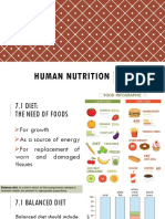 Human Nutrition: Biology