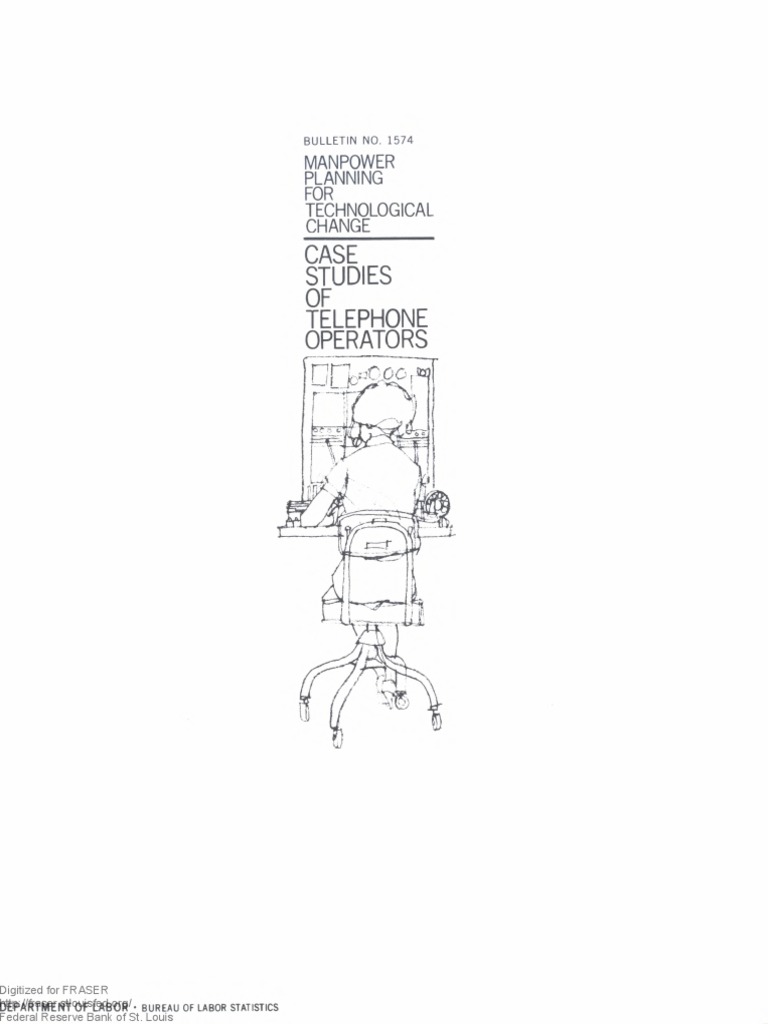 Case Studies OF Telephone Operators: Manpower Planning FOR ...