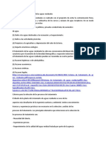 Razones Para El Tratamiento de Las Aguas Residuales