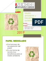 Medio Ambiente y Desarrollo Sostenible