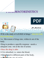 Pharmacokinetics Drug Absorption and Distribution