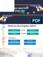 Basic Mastery English