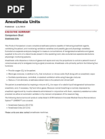 Anesthesia Machine Parts and Functions | PDF | Anesthesia | Medicine