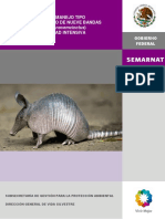 Plan de Manejo Tipo para Armadillo de Nueve Bandas (Dasypus Novemcinctus) Modalidad Intensiva