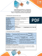 Guia de actividades y rubrica de evaluacion - Paso 3- Manual de protocolo empresarial (1).pdf