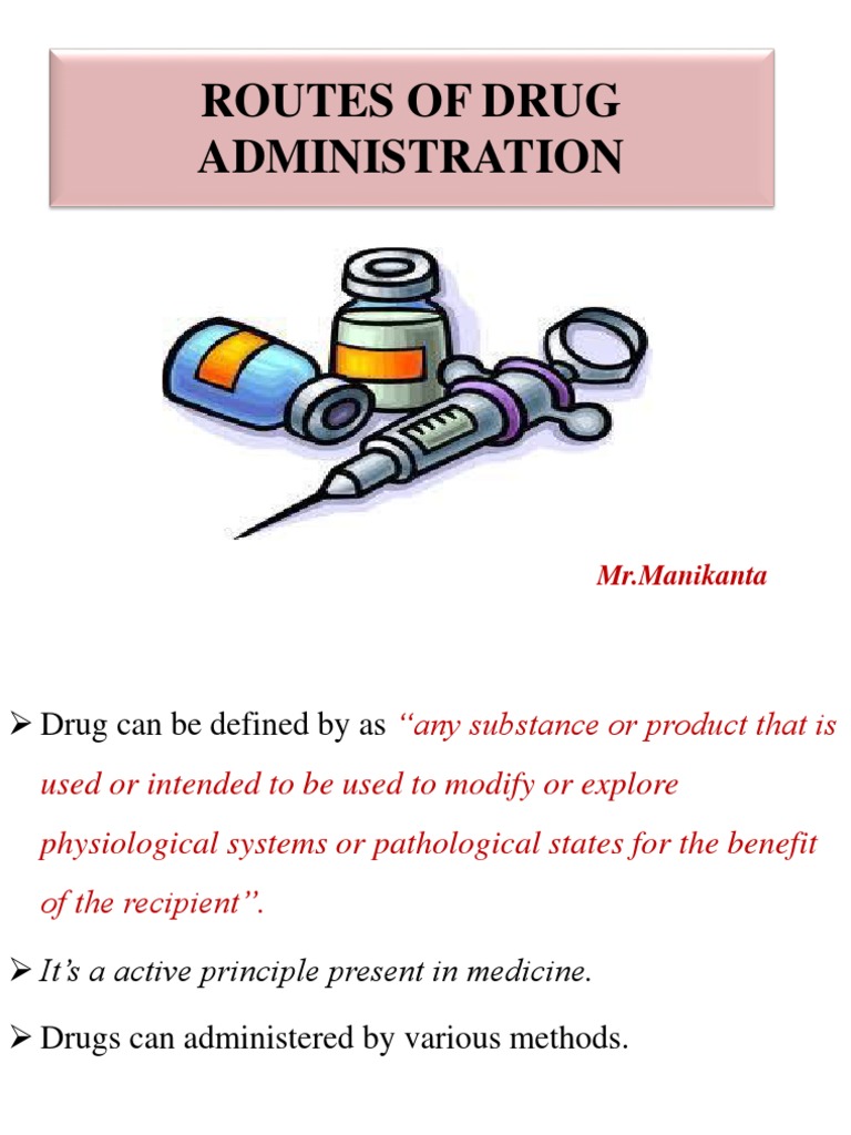 GEN-Routes of Administration | PDF | Injection (Medicine) | Topical ...
