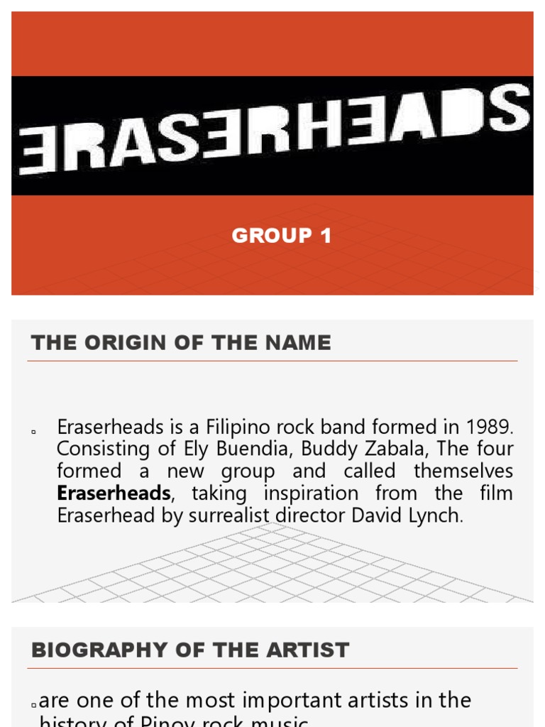 Eraser Heads | PDF | Popular Music | Entertainment, image size:768x1024
