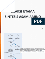 Reaksi utama sintesis asam amino