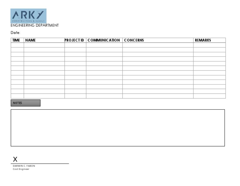 Engineering Department Project Notes | PDF | Technology & Engineering