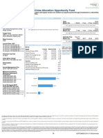 Fact Sheet Affin Hwang World Series - China Allocation Opportunity Fund