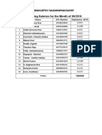 Engineering Section Salaries - Sep-2019