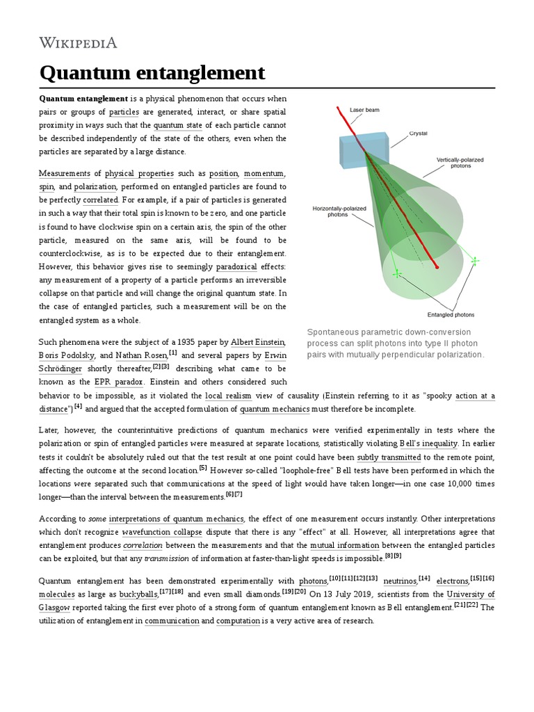 QUANTUM ENTANGLEMENT FOR DUMMIES PDF visual data 8