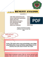 Cost Benefit Analysis