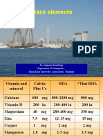 Trace Elements: Dr. Suppasin Soontrapa Department of Orthopedics Khon Kaen University, Khon Kaen, Thailand