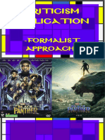 Formalist Approach Panther