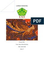 Laporan Geomatika: Disusun Oleh: Nama: Maria Elfrida Boibalan NIM: 2019013080 Kelas: C