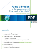 Pump Vibration Considerations and Standards