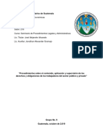 Derechos y Obligaciones Del Sector Público y Privado