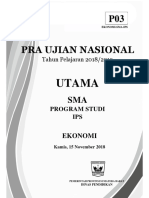 Soal Ekonomi Paket 3 PDF