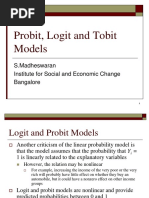 Probit and Logit-Madesh