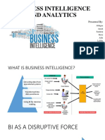 Business Intelligence and Analytics Presentation