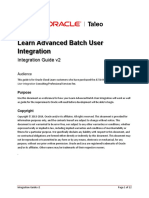 B72844 Oracle Taleo Learn Advanced Batch User Integration - 1