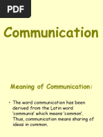 Communication