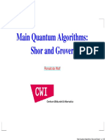 Quantum Grover Algorithm Search