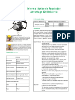 Advantage 420 Datasheet - ES