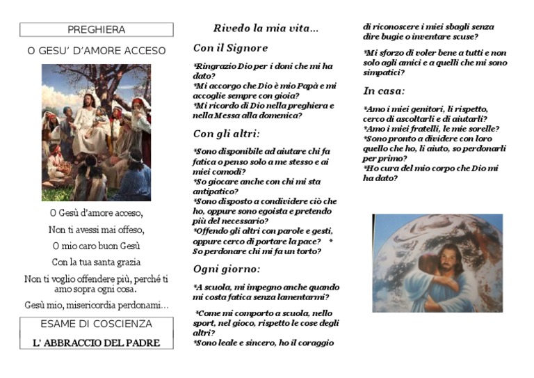 Preghiera O Gesu D Amore Acceso Rivedo La Mia Vita Con Il Signore