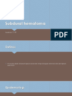 Case 3 - Subdural Hematoma